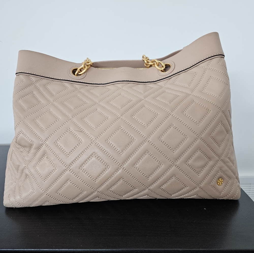 Tory Burch large Fleming tote